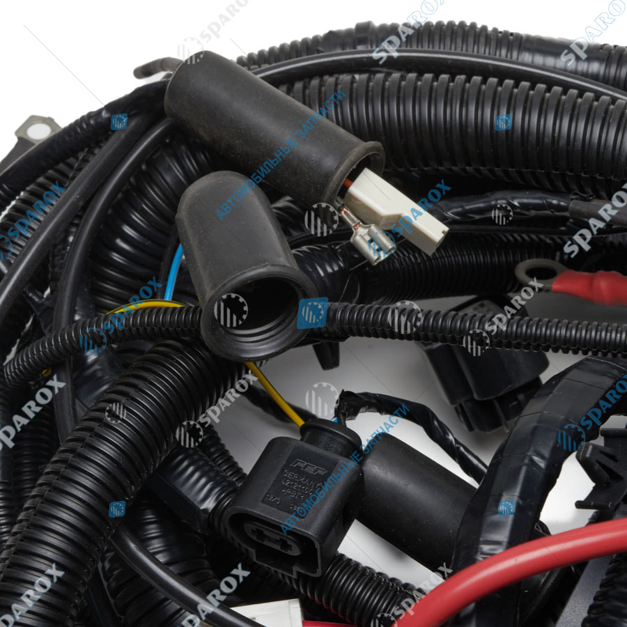 3163-3724020-45 Жгут проводов моторного отсека УАЗ-3163 Патриот ДВ-40904 с 09.2007 по 08.2010, с блоком предохран-й