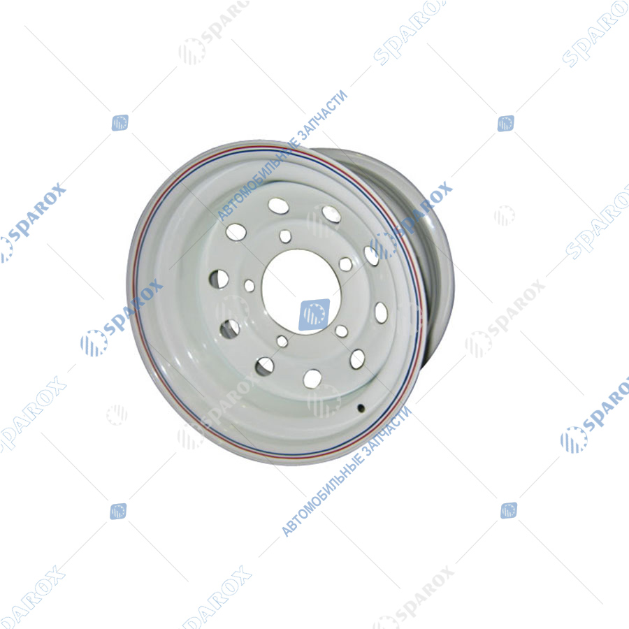 1670-53910WH+15 Диск усиленный УАЗ стальной белый 5x139,7 7xR16 d110 ET+15 (OFF-ROAD Wheels)