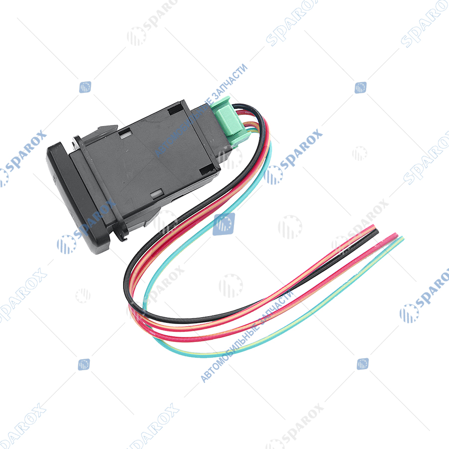 RIF22-1-1104904 Кнопка ВКЛ/ВЫКЛ, белый, COMPRESSOR TOYOTA 40x20 (РИФ-кнопки)