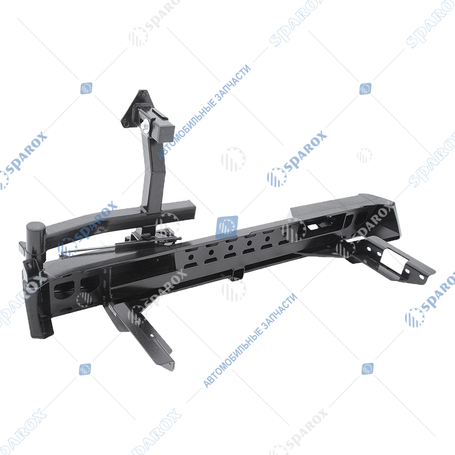 RIFREV-20125 Бампер РИФ задний Toyota Hilux 2015+ с квадратом под фаркоп, калиткой и фонарями (РИФ)