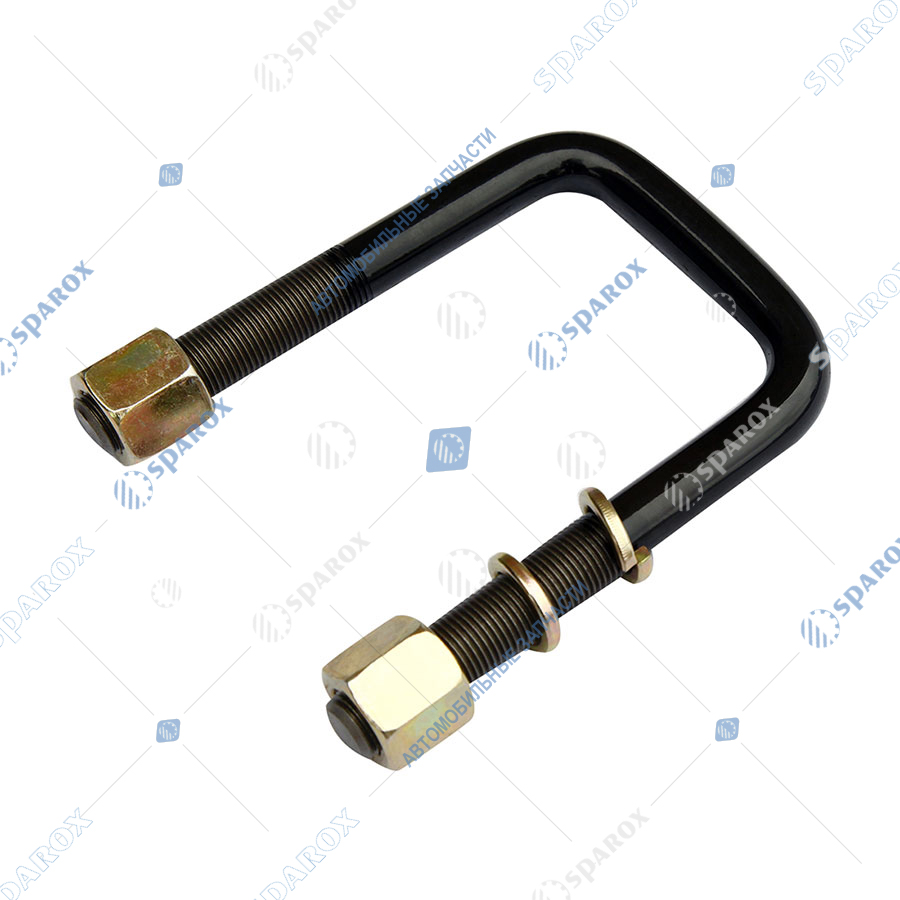 UB974 Стремянка рессоры ГАЗ Соболь 4х4 лифт L=130 мм к штатной 40 мм (РИФ)