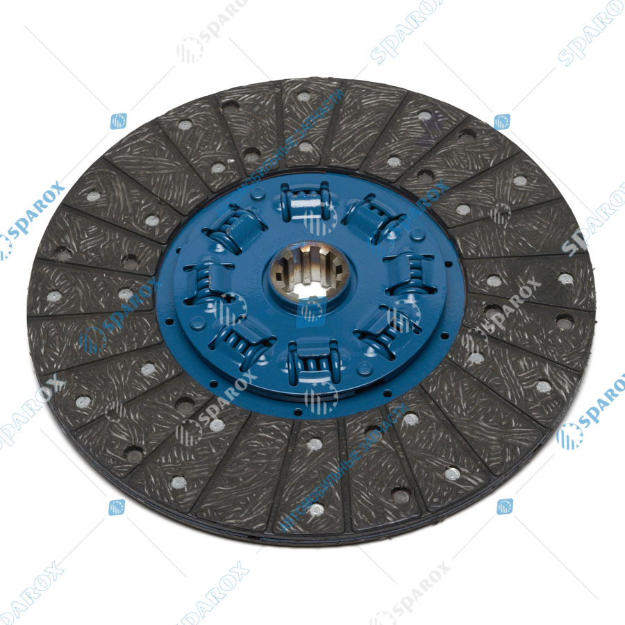 5233-1601130-02 Диск сцепления ведомый ДВ-5233, 5234 ГАЗ-3307, 3308, ПАЗ ЕВРО-3 (ЗМЗ)