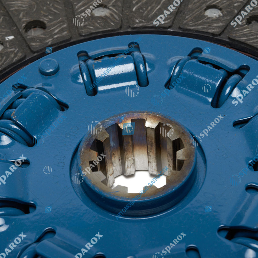 5233-1601130-02 Диск сцепления ведомый ДВ-5233, 5234 ГАЗ-3307, 3308, ПАЗ ЕВРО-3 (ЗМЗ)