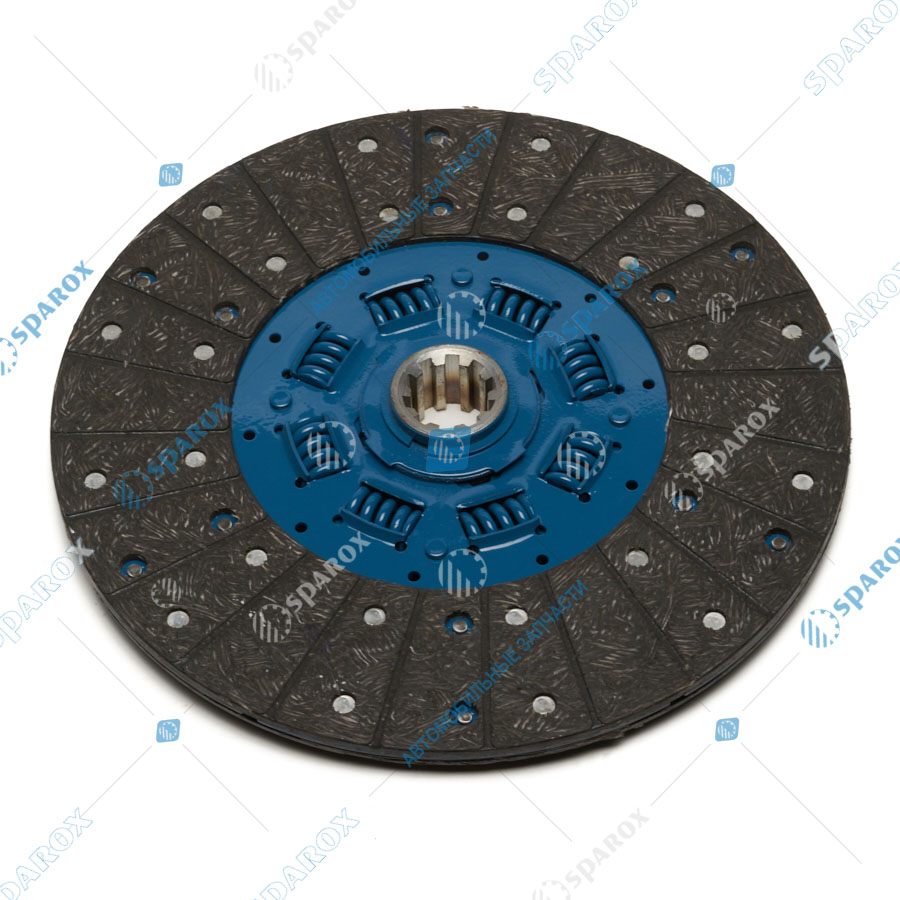 5233-1601130-02 Диск сцепления ведомый ДВ-5233, 5234 ГАЗ-3307, 3308, ПАЗ ЕВРО-3 (ЗМЗ)