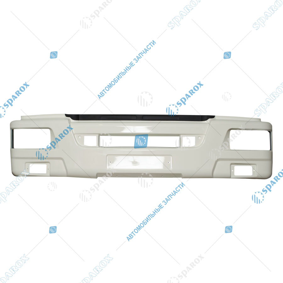 65115-8416015-50 Облицовка буфера Камаз-65115 рестайлинг белая (РИАТ)