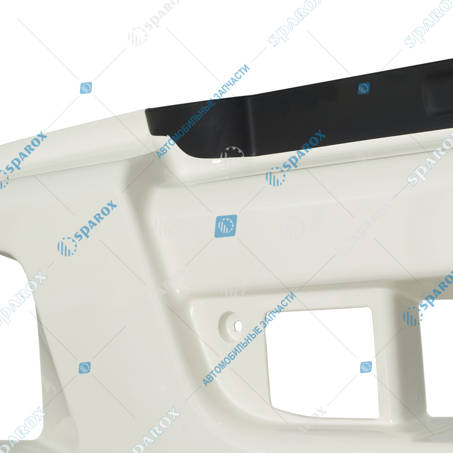 65115-8416015-50 Облицовка буфера Камаз-65115 рестайлинг белая (РИАТ)