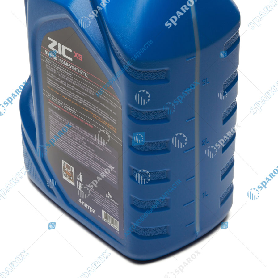 ZIC-162621 Масло моторное ZIC X5 5W-30 4 литра