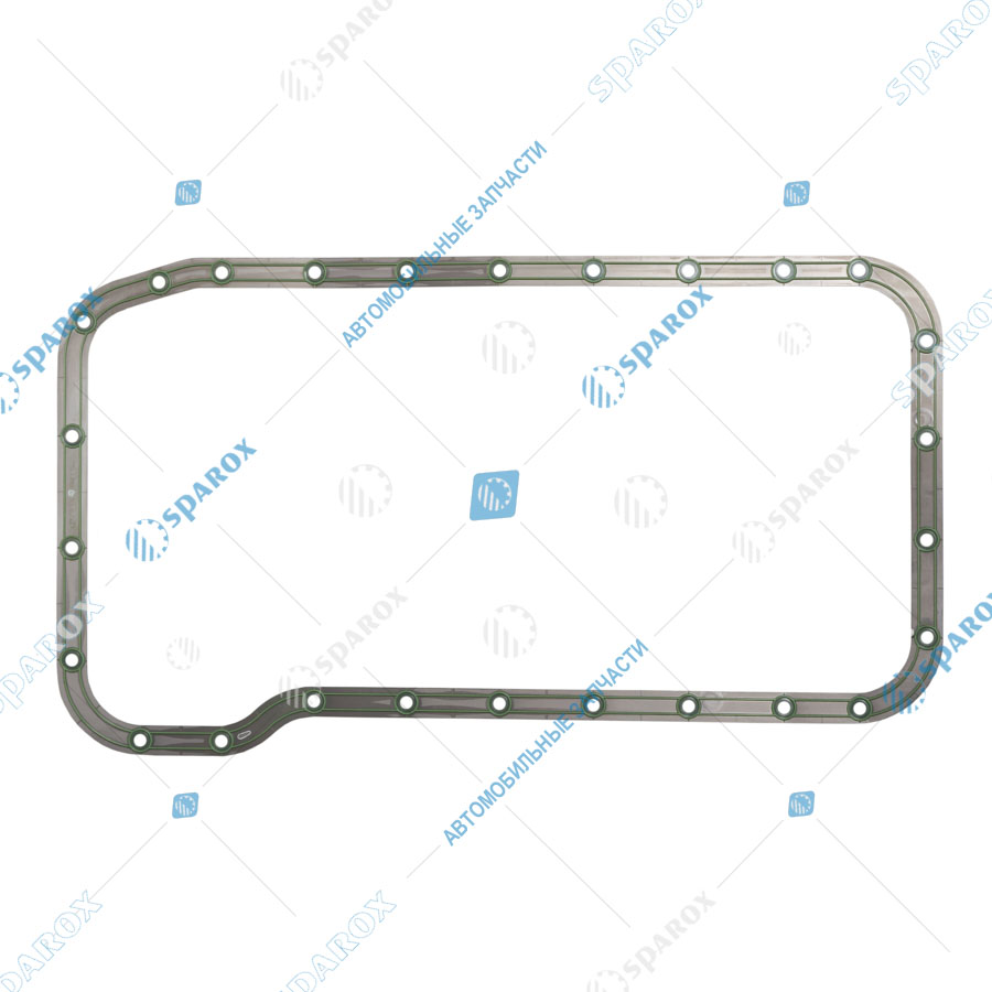 534-1009040 Прокладка поддона дв. ЯМЗ-534 ЕВРО-4 металл+силикон 5340-1009040 (СТРОЙМАШ)