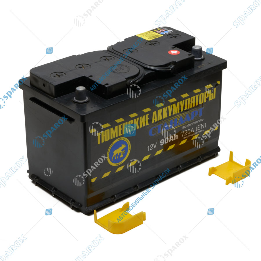 6СТ-90-3703010 Аккумулятор 6СТ90 обратная полярность, конусные клеммы STANDARD (АО Тюменский аккумуляторный завод)