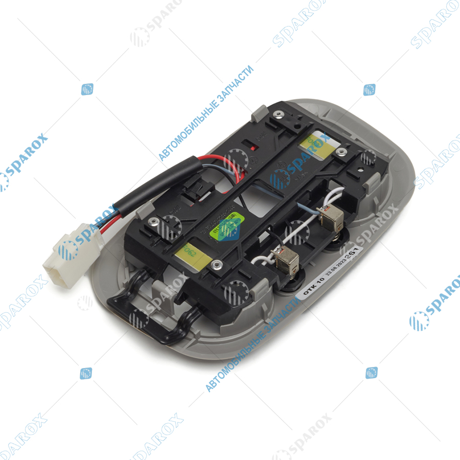 611-3714-02L Плафон освещения салона Урал светодиод, 24В UC1A11.3714010 (АЭК-НТ)