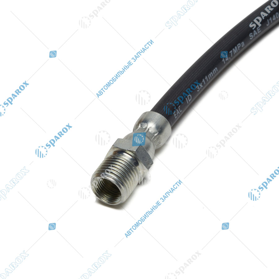 375350604501 Шланг тормозной УРАЛ короткий передний L=400мм PH212274C3 (FENOX)