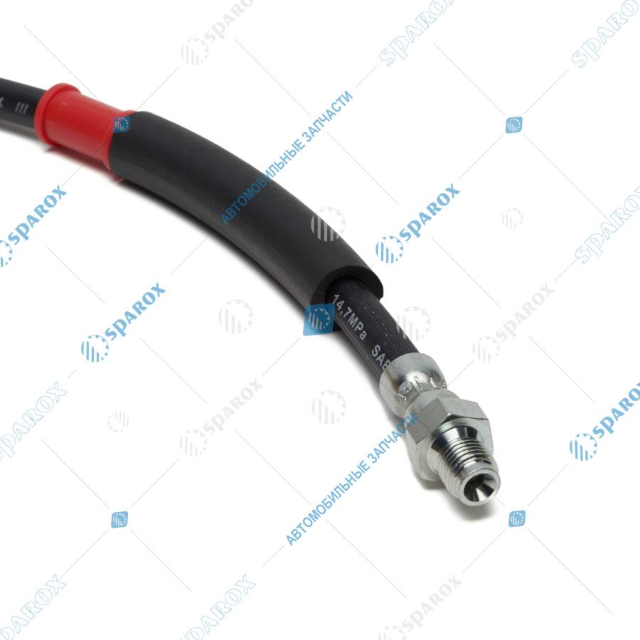 375350604501 Шланг тормозной УРАЛ короткий передний L=400мм PH212274C3 (FENOX)