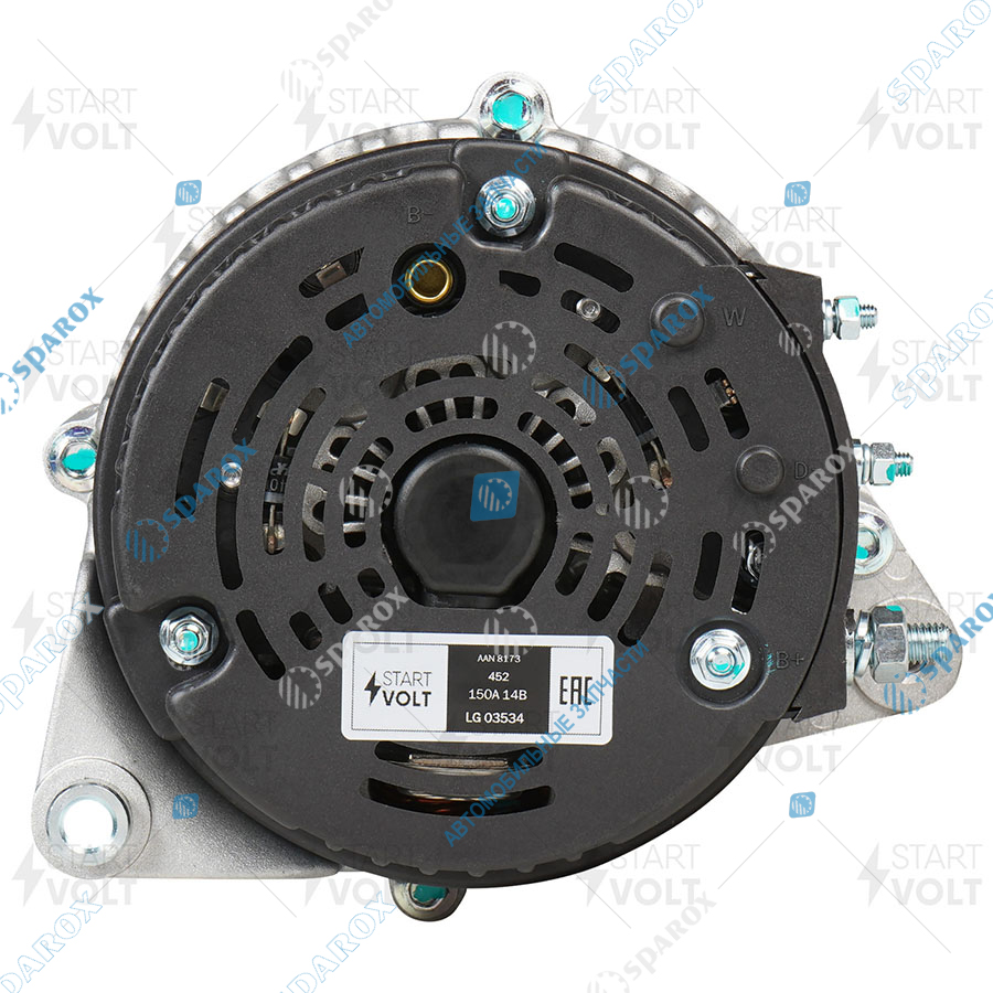 STARTVOLT-LG03534 Генератор ГАЗон Next дв. ЯМЗ-534 14В 150А LG03534 (STARTVOLT)