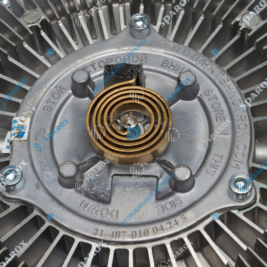 21-407-010 Муфта вязкостная Камаз двиг. ISBE 640мм без крыльчатки 21-407-010 (ПК ТЕХНОТРОН)