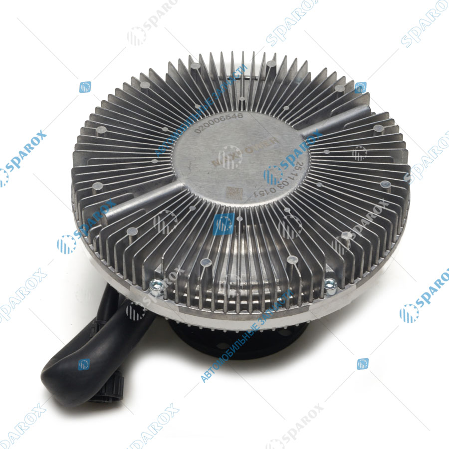 MAXPOWER-020006547 Муфта вязкостная Камаз Евро-5 715 мм 020006547/ 020006546 (MAXPOWER)