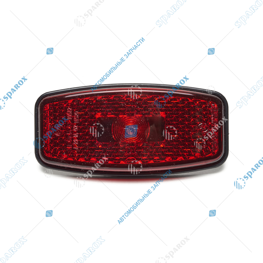 75-3731 Фонарь габаритный ГАЗ, ПАЗ, УРАЛ, ТОНАР задний, красный светодиод 12/24В (АЭК-НТ)