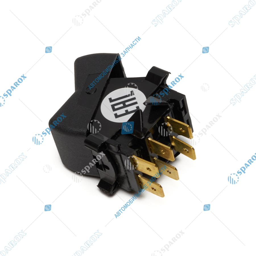 П147-3709-04.11 Переключатель (клавиша) вентилятора отопителя Камаз, ГАЗ, УРАЛ П147-04.11 (Автоарматура)