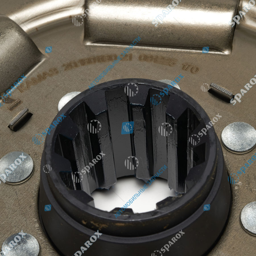 20-1601090-21 Диск нажимной сцепления Камаз с кожухом (аналог SACHS 153482116031) (ПАО Камаз)