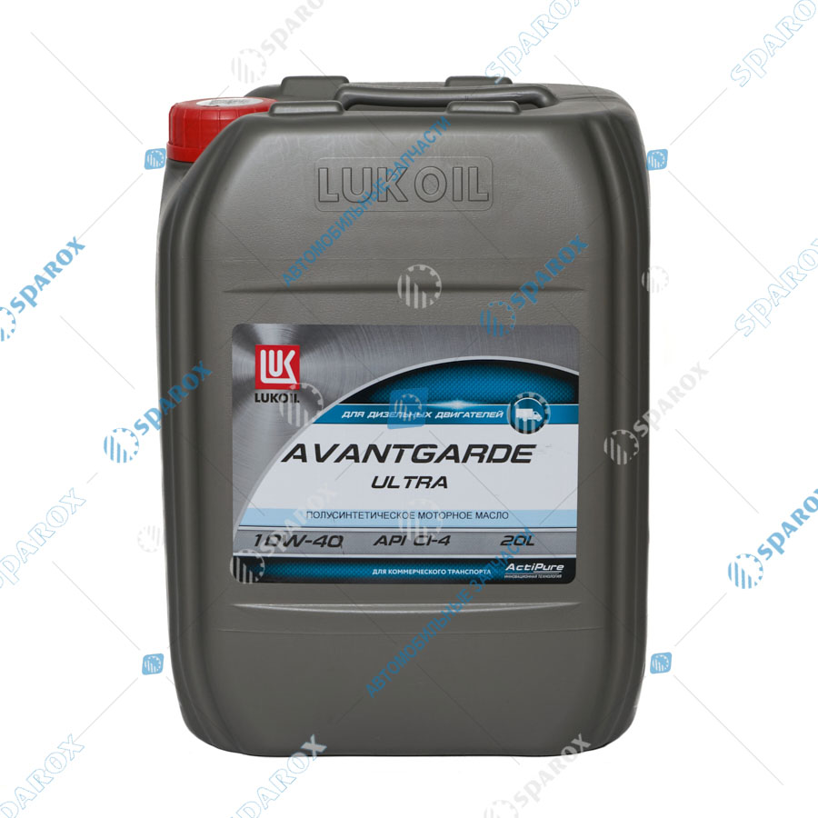 Лукойл-3655663 Масло мот. п/синт. Лукойл Авангард Ультра 10W-40 CI-4/SL (20л/17кг)