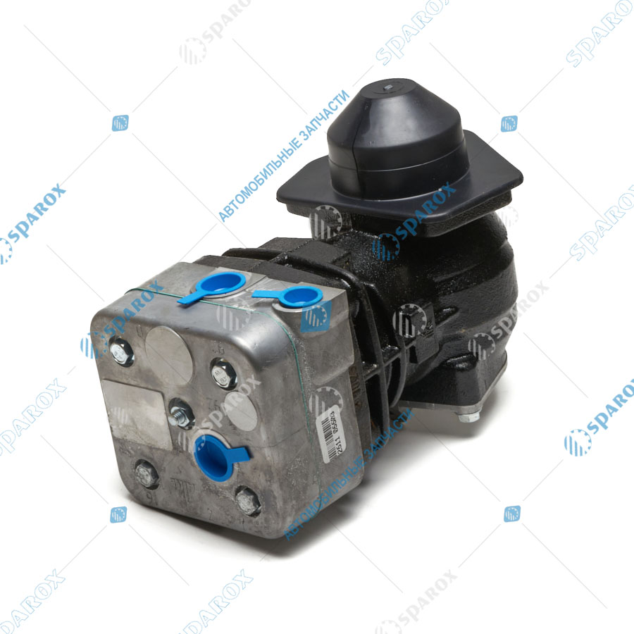 АМ-3509015-12 Компрессор 1-цилиндровый старого образца Камаз (до 2010 г.) 510 л/мин. (ПК АЙК, г. Ижевск)