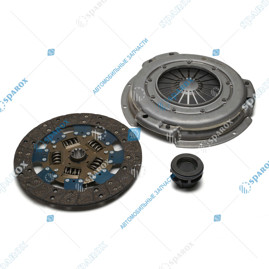 ТАЯ/RusDisk-75904N Сцепление лепестковое в сборе ГАЗель NEXT, дв. Cummins 2.8, Е4 (330 Нм, усиленная КПП) 280 мм (ТАЯ/RusDisk)
