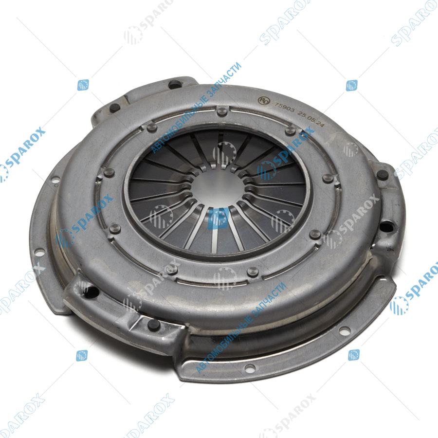 ТАЯ/RusDisk-75904N Сцепление лепестковое в сборе ГАЗель NEXT, дв. Cummins 2.8, Е4 (330 Нм, усиленная КПП) 280 мм (ТАЯ/RusDisk)