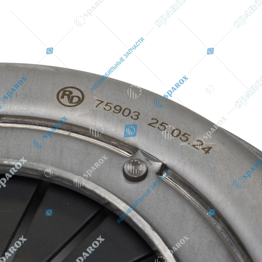 ТАЯ/RusDisk-75904N Сцепление лепестковое в сборе ГАЗель NEXT, дв. Cummins 2.8, Е4 (330 Нм, усиленная КПП) 280 мм (ТАЯ/RusDisk)