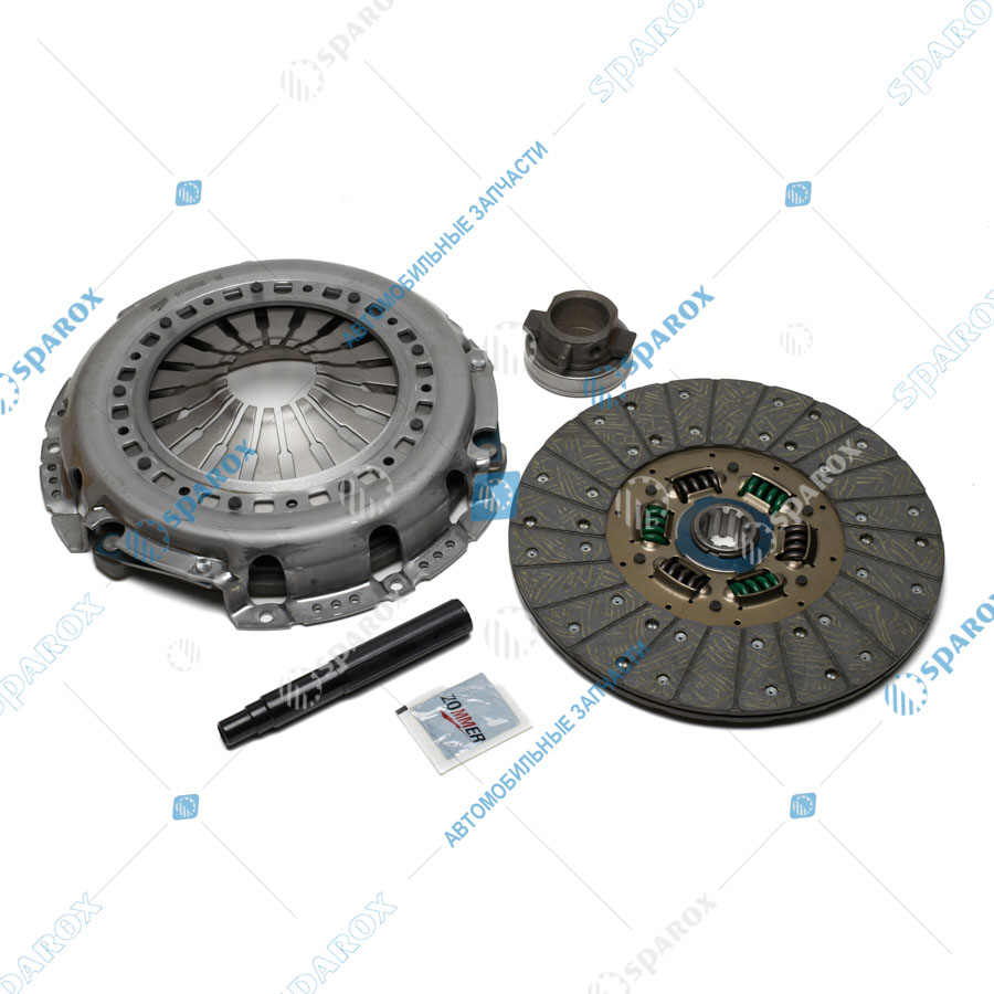 511-1601000 Сцепление в сб. ДВ-511, 513, 5234 ГАЗ-3307, 3308, ПАЗ лепестковое (ZOMMER)