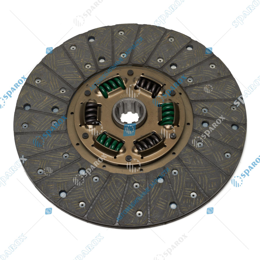 511-1601000 Сцепление в сб. ДВ-511, 513, 5234 ГАЗ-3307, 3308, ПАЗ лепестковое (ZOMMER)