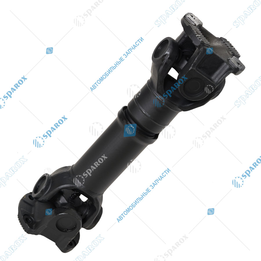 У54105-2205011-10 Вал карданный Камаз-54105 (4 отв., торц.) L=629+120мм (УКД)