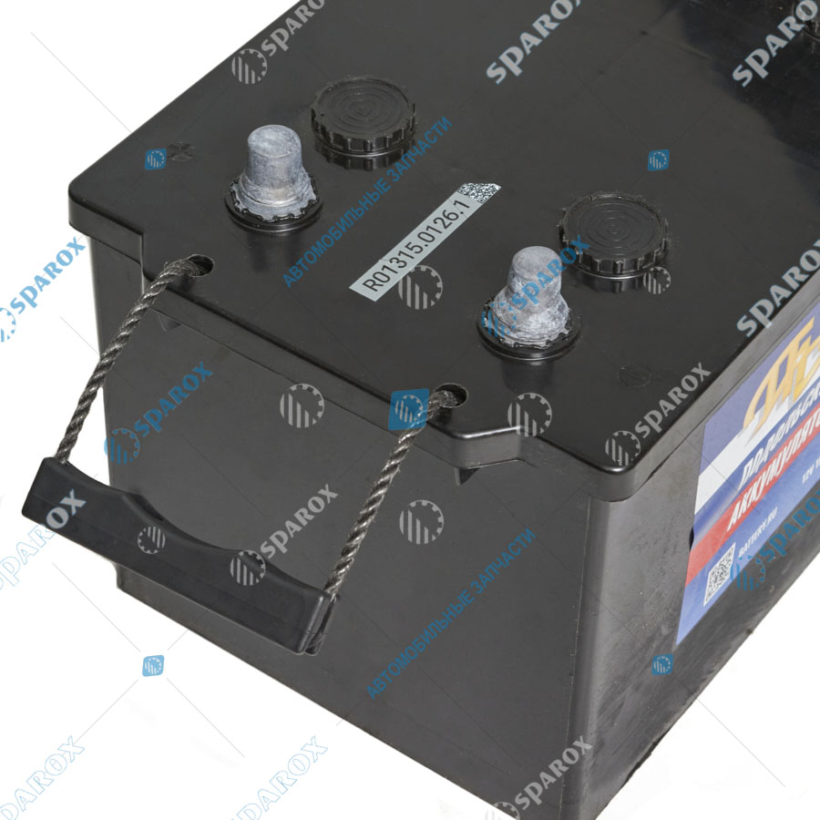 6СТ-190-3703010 Аккумулятор 6СТ190 обратная полярность, конусная клемма ПАЗ