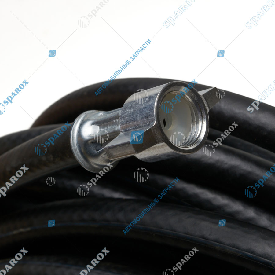 ДАЛИ-авто-DA-02990 Шланг подкачки колес с манометром и пистолетом 24м 20 атм(5 шт уп)(Россия)