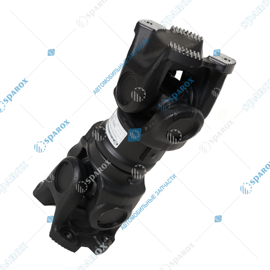 У4320-2203011-10 Вал карданный переднего моста УРАЛ (4 отв., торц.) L=1460+100мм (УКД)