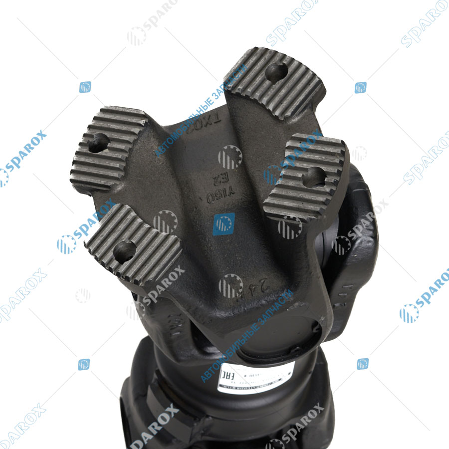 У4320-2203011-10 Вал карданный переднего моста УРАЛ (4 отв., торц.) L=1460+100мм (УКД)