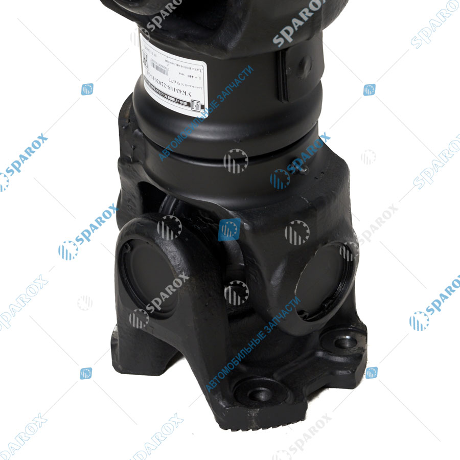 У4320-2203011-10 Вал карданный переднего моста УРАЛ (4 отв., торц.) L=1460+100мм (УКД)