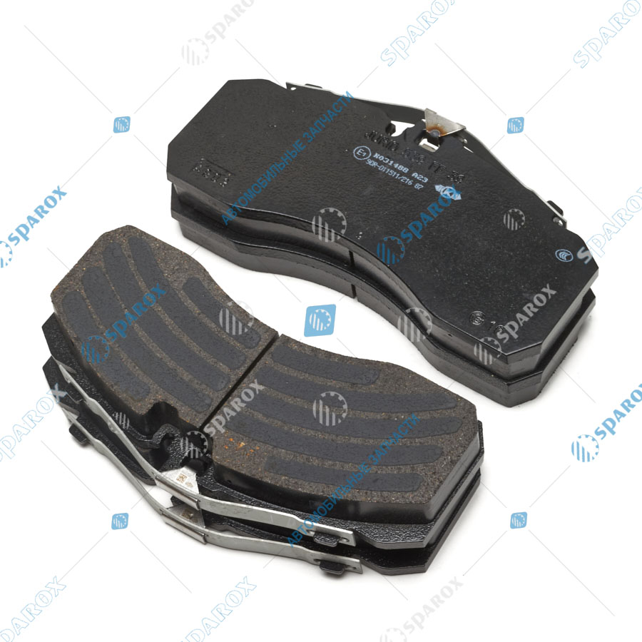 K046771K50 Комплект колодок (К031488, К038594) Камаз (КНОРР-БРЕМЗЕ) (К5)