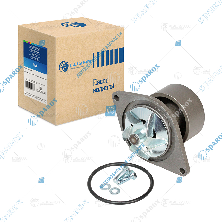 LUZAR-LWP0759 Насос водяной Камаз-4308, Foton, Yutong, DongFeng дв. Cummins 4BT,6BT,EQB LWP0759 (LUZAR)