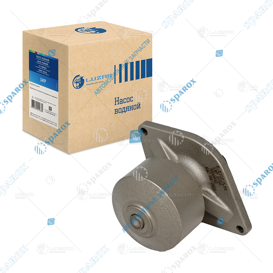 LUZAR-LWP0759 Насос водяной Камаз-4308, Foton, Yutong, DongFeng дв. Cummins 4BT,6BT,EQB LWP0759 (LUZAR)
