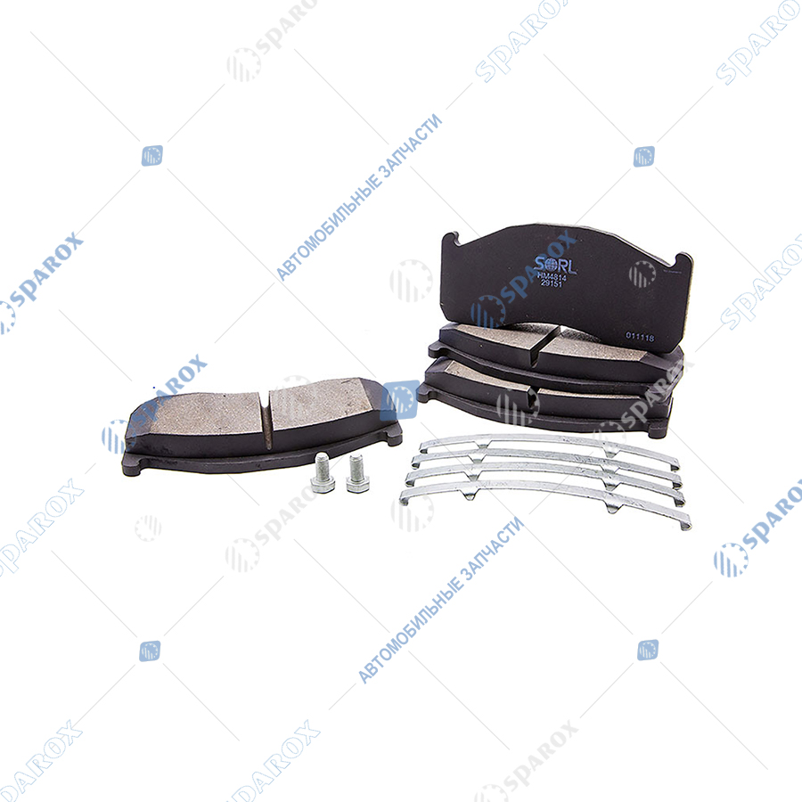 HM4814+AK015 Колодки тормозные дисковые VOLVO 29151 (SORL)