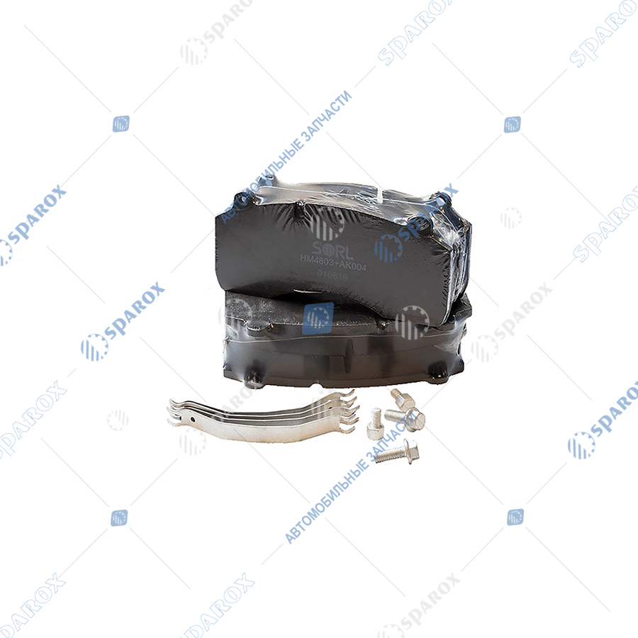 HM4803+AK004 Колодки тормозные дисковые Камаз 4308 Haldex 95566 , RENAULT, VOLVO 29181 (SORL)