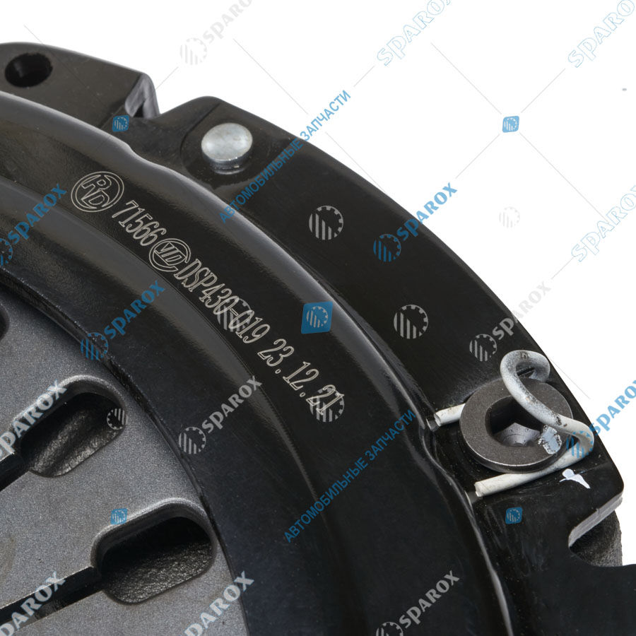 ТАЯ/RusDisk-71566 Диск сцепления нажимной (корзина) лепесковая МАЗ, УРАЛ (ЯМЗ-184) (ТАЯ/RusDisk) (184-1601090)