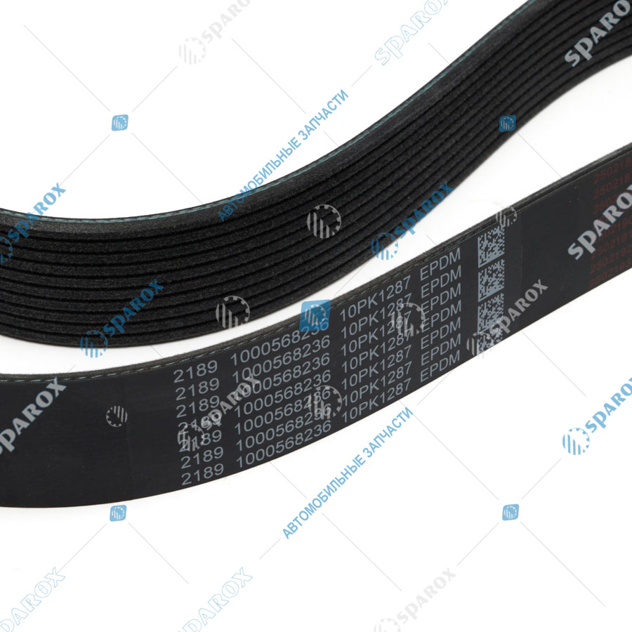 Weichai-1000568236 Ремень поликлиновый 10PK1287 WP12 (612630060974) WEICHAI Оригинал