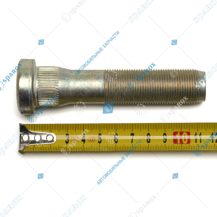 6520-3104071 Болт М22х105 заднего колеса Камаз-6520 со шлицами (Белебей)