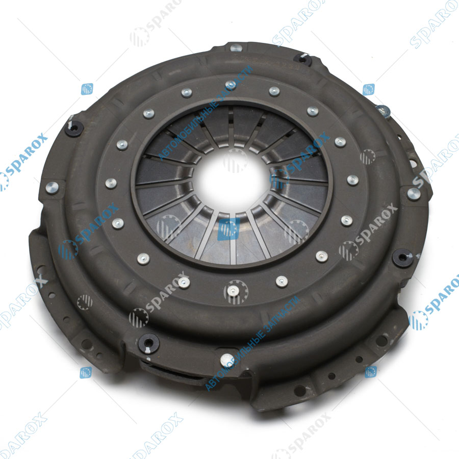 ТАЯ/RusDisk-71543 Диск сцепления нажимной (корзина) лепестковая ЗИЛ-130, -5301 (RusDisk) (5301/245-1601090)   Уценка