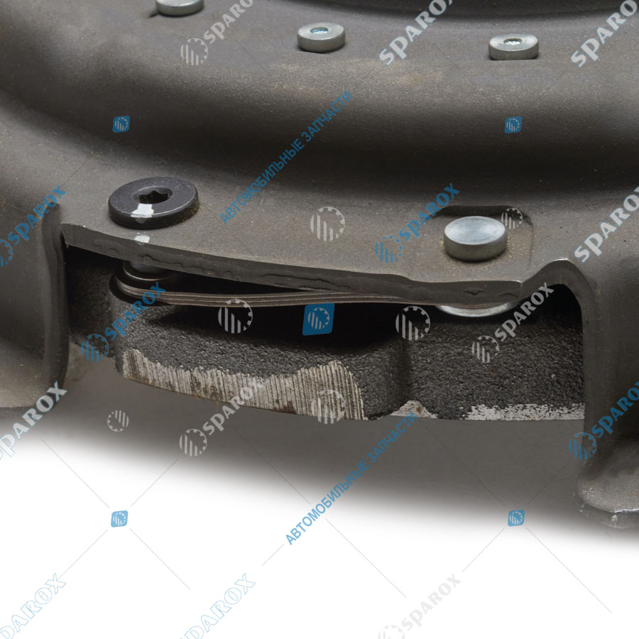 ТАЯ/RusDisk-71543 Диск сцепления нажимной (корзина) лепестковая ЗИЛ-130, -5301 (RusDisk) (5301/245-1601090)   Уценка