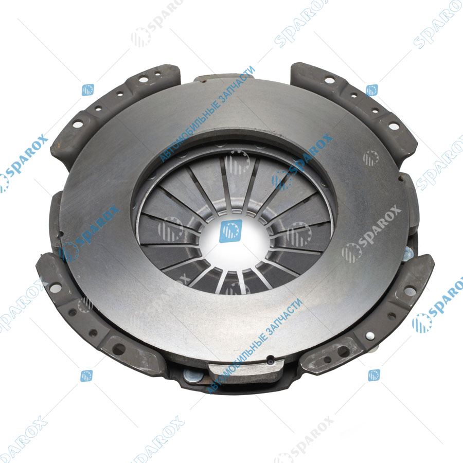ТАЯ/RusDisk-71543 Диск сцепления нажимной (корзина) лепестковая ЗИЛ-130, -5301 (RusDisk) (5301/245-1601090)   Уценка