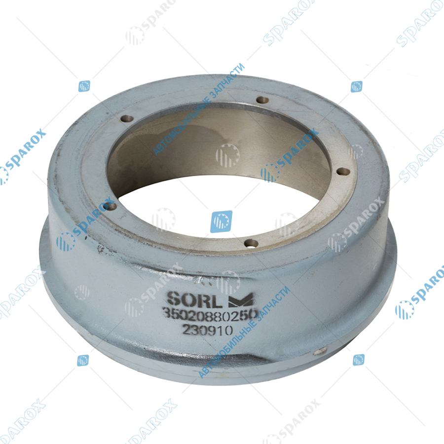 35020880250 Барабан тормозной Камаз 5511, 55102, 53212 5511-3501070 (SORL)