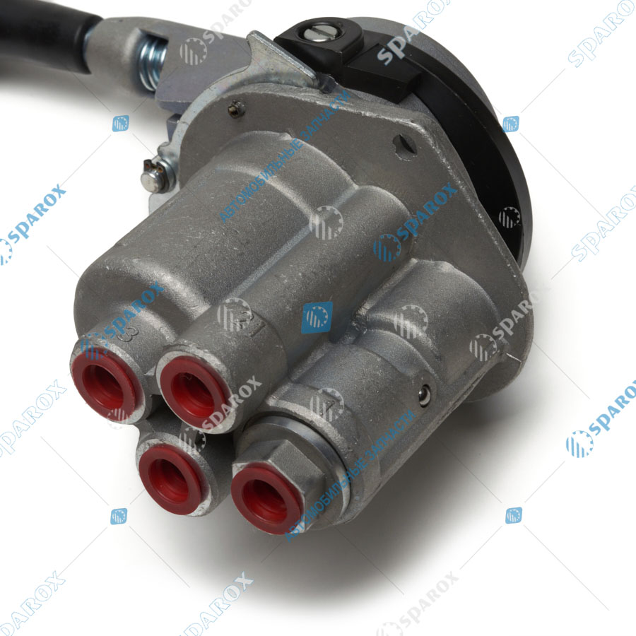 FENOX-FBV014 Кран тормозной обратного действия с 4 выводами Камаз,МАЗ FBV014 ан.100-3537310 (FENOX)