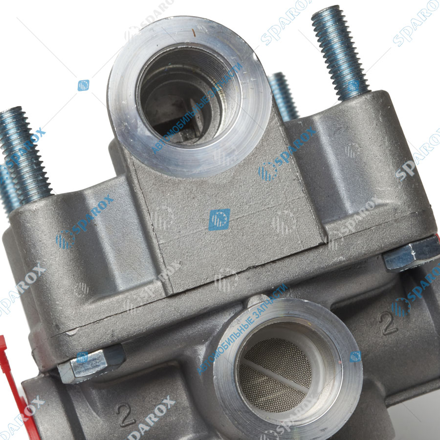 FENOX-FBV032 Клапан ускорительный под шумоглушитель  ЗИЛ,МАЗ,Камаз FBV032 ан. 100-3518010-10 (FENOX)