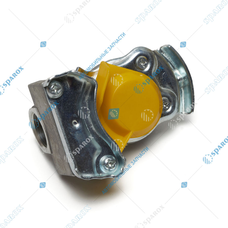 FENOX-FBV22212 Головка соединительная (желтая) 22 мм с клапаном FBV22212 ан.4522002120 (FENOX)